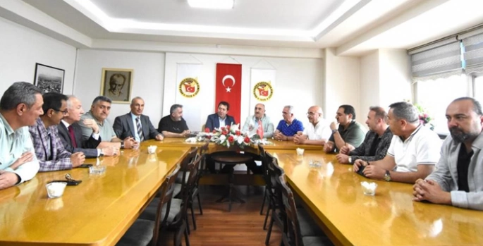 Kent Konseyi'nden Türkez'e hayırlı olsun ziyareti