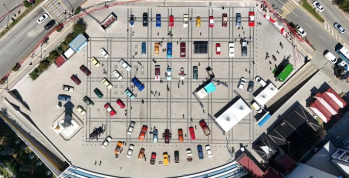 Klasik otomobiller Erzurum'da görücüye çıktı