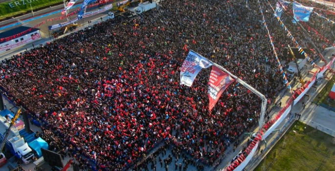 Küçükoğlu’ndan miting teşekkürü