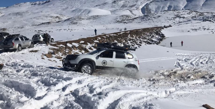 Macera Off-Road Doğa Sporları ekibi kış sezonunu açtı