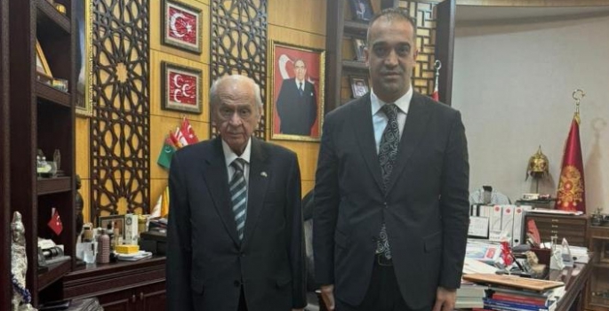 MHP Lideri Bahçeli’ye konuk oldu