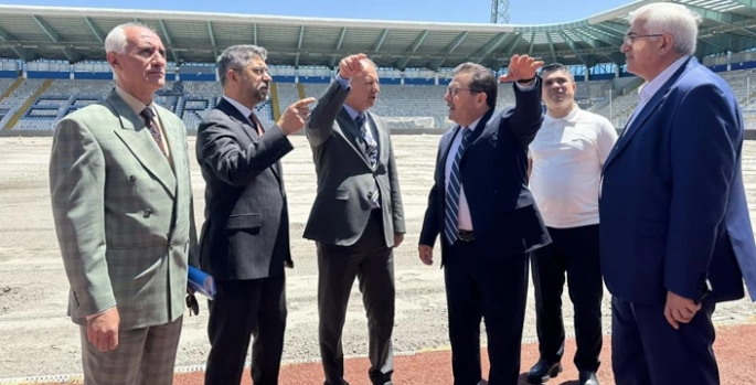 Milletvekillerinden stadyuma yerinde inceleme