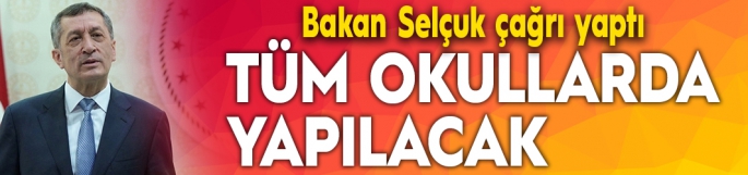 Milli Eğitim Bakanı Selçuk'tan bayrak töreni' çağrısı