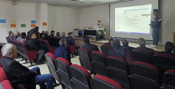 Muhtarlara madde bağımlılığı semineri