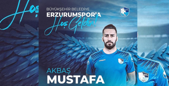 Mustafa Akbaş BB Erzurumspor’da