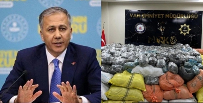 ‘Narkogüç-38’ operasyonu;  6 ton 112 kg esrar ele geçirildi