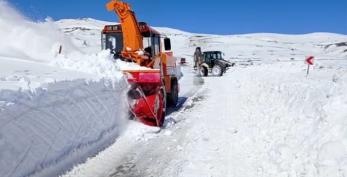 Palandöken geçidi ulaşıma açıldı