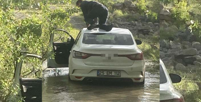 Pikniğe gitti, mahsur kaldılar