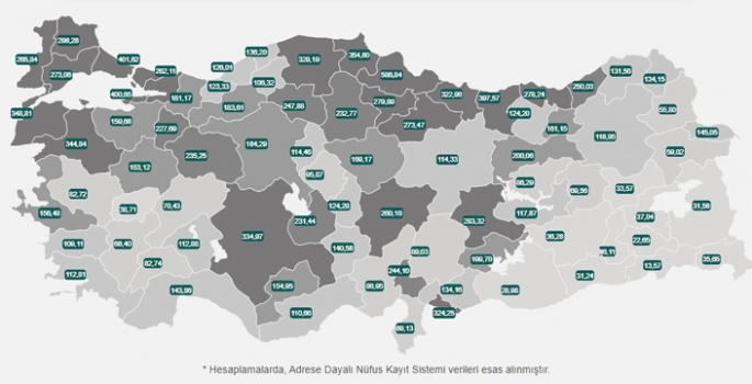 Sağlık Bakanlığı illere göre korona virüs vaka sayılarını açıkladı