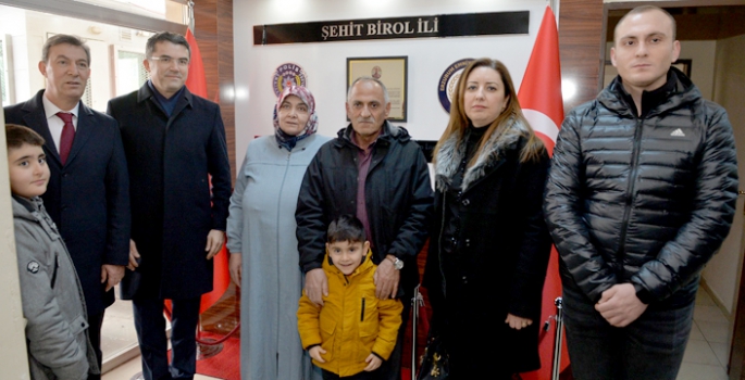 Şehit polisin ismi polis merkezinde yaşayacak