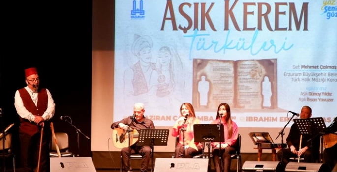 Âşık Kerem türküleri mest etti