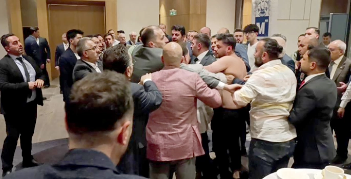 SMMO seçiminde yumruklar konuştu