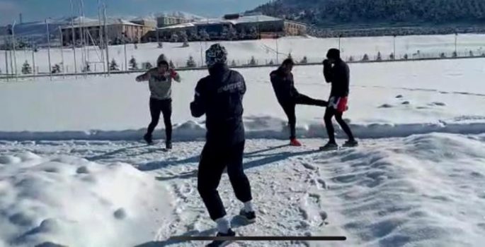 Soğuk hava egzersiz için avantaj