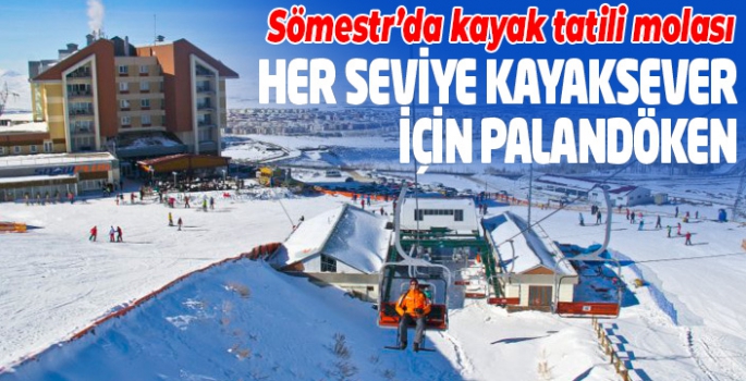 Sömestr’da kayak tatili molası