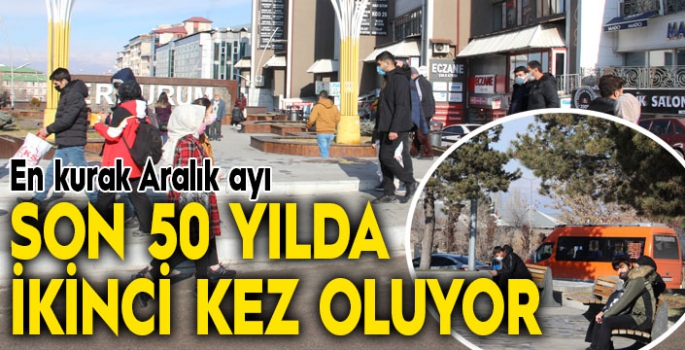 Son 50 yılda ikinci kez oluyor