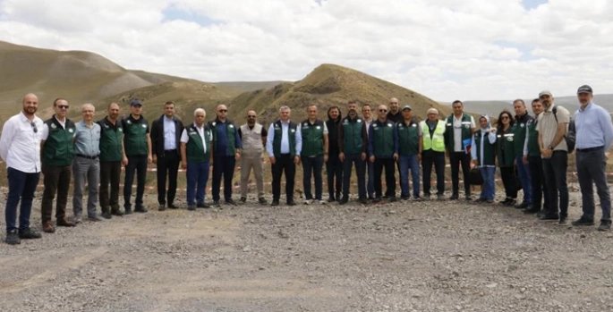 Söylemez Barajı şantiyesine üst düzey inceleme