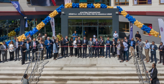 Süheyla-Sıtkı Alp Fen ve Anadolu Lisesi açıldı
