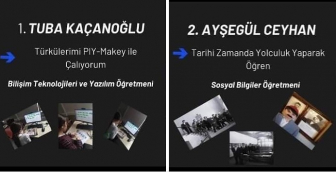 Tasarımcı öğretmenler Faik Güngör Ortaokulu’ndan