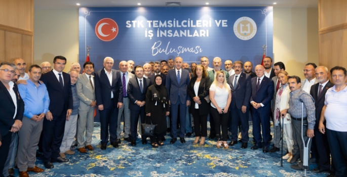 TBMM Başkanı Kurtulmuş, Erzurum’da STK’larla buluştu