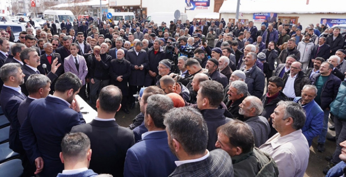 Tekin: Çat’ın konut ve doğalgaz sorunu çözülecek