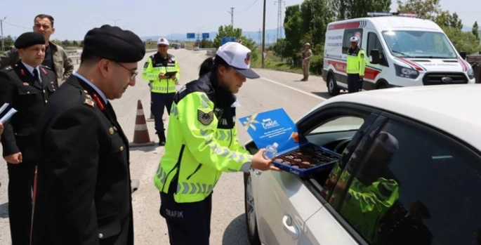Tuğgeneral Avcı’dan trafik denetimi