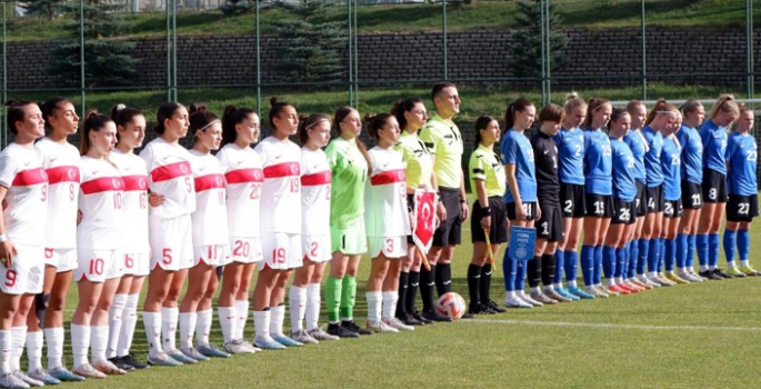 U19 Kadın Milli Takımı Estonya’yı yendi