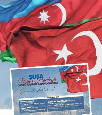 Ülkü Ocakları’ndan Azerbaycan’a okul için yardım kampanyası