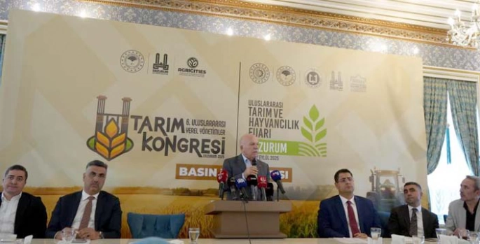 Uluslararası Tarım Fuarı ve Tarım Kongresi Erzurum'da kapılarını açıyor