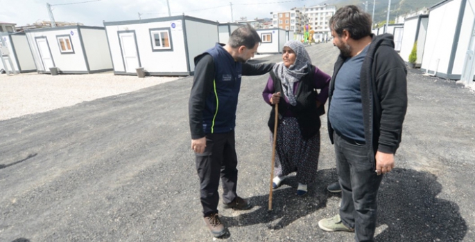 Yakutiye’nin konteyner mahallesine tam puan