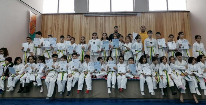 Yakutiye Taekwondo Kulübü’nde kuşak heyecanı