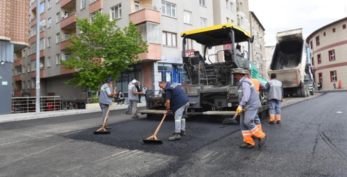 Yakutiye yol çalışmalarına odaklandı