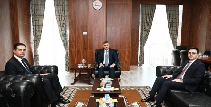 Yargı mensuplarından Vali Çiftçi’ye veda ziyareti