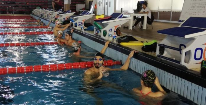 Yüzme Milli Takımı, Erzurum'da kampa girdi
