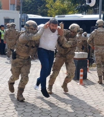 Terkinler çetesi üyeleri adliyede