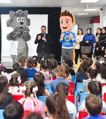 Uçar’dan çocuklara sıfır atık dersi