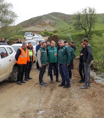 Yavuz, sahada projeleri inceledi